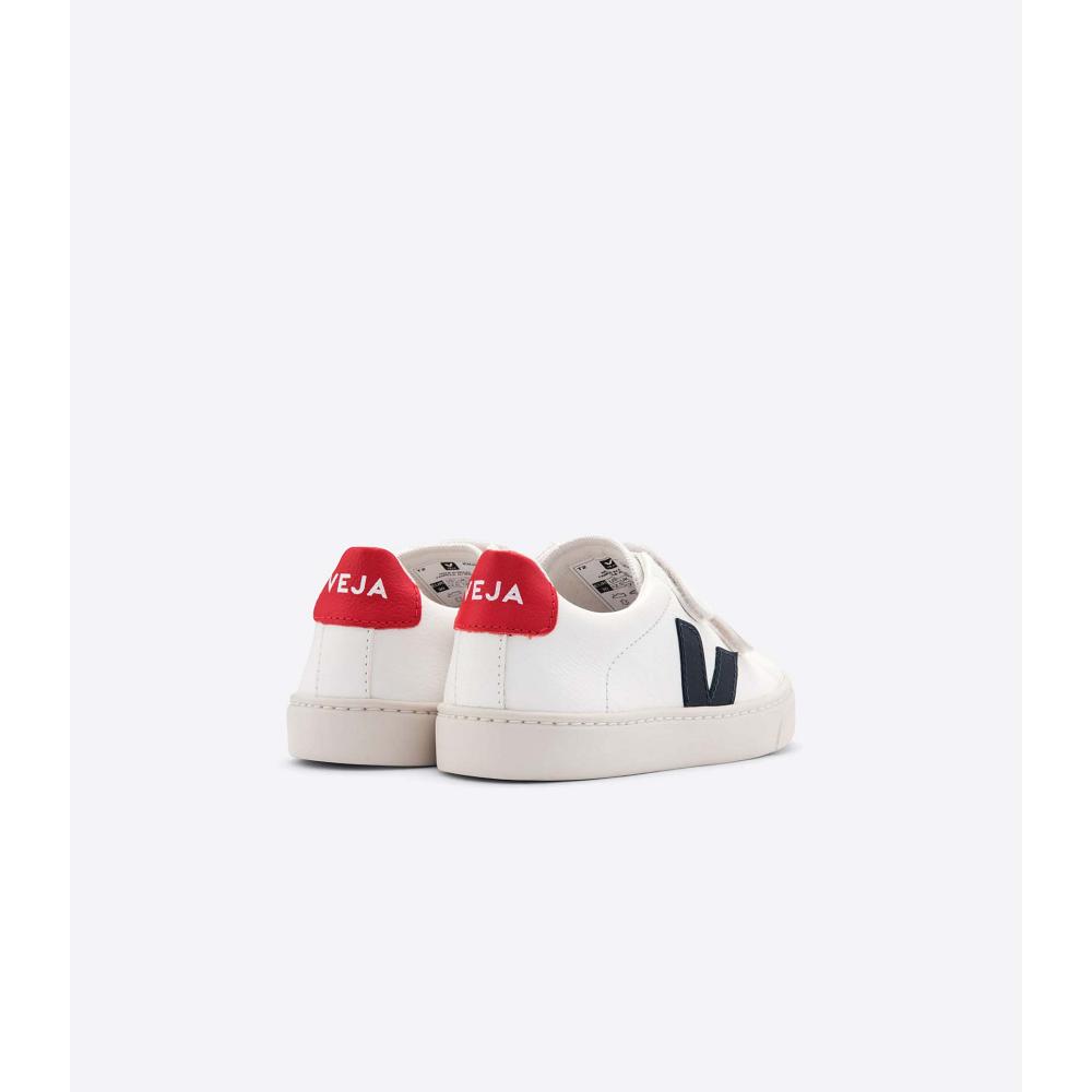 Αθλητικά Παπούτσια παιδικα Veja ESPLAR CHROMEFREE White/Black/Red | GR 835PJJ